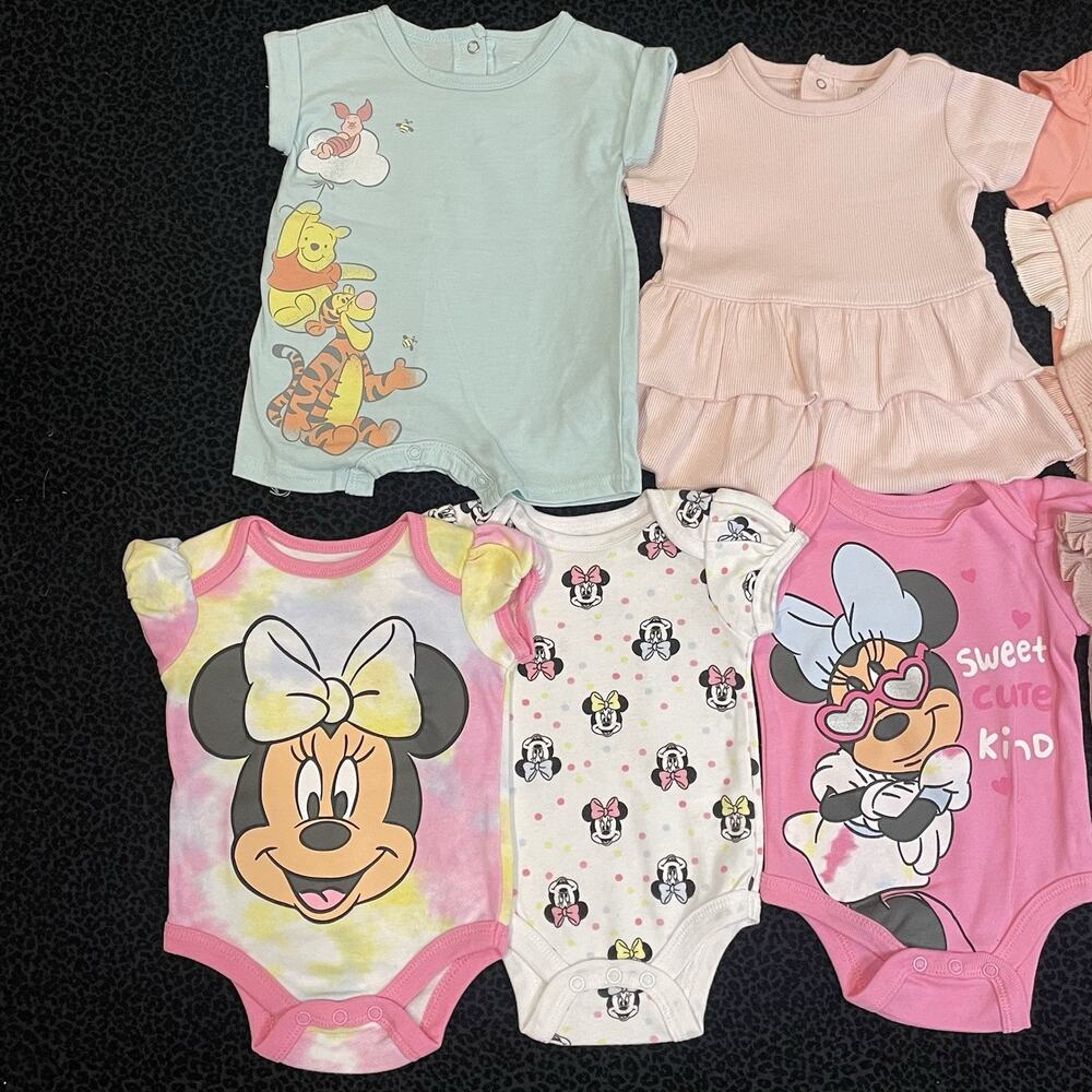 Baby Girls Outfits Clothing Bundle 0-3M Lot Of 13 - Picture 2 of 3